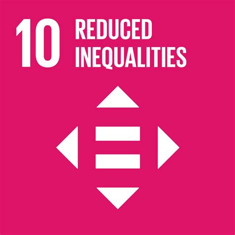 SDG 10 Reduced inequalities
